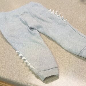 Falls Creek Light Gray Kids Joggers with Scale Accents 2T